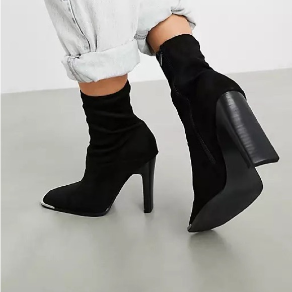 ASOS Design Electra Sock Boots - Picture 4 of 4